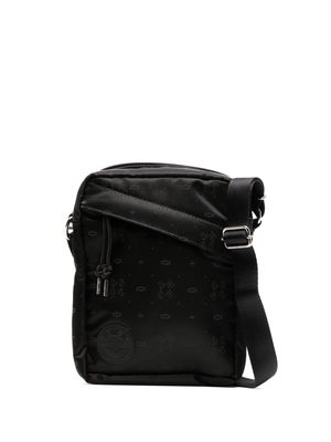 Porter-Yoshida & Co. monogram-pattern shoulder bag - Black