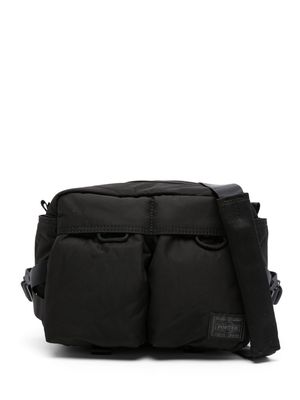 Porter-Yoshida & Co. Senses two-pocket messenger bag - Black