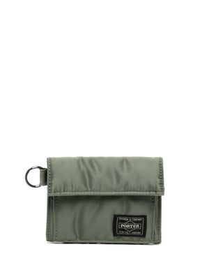 Porter-Yoshida & Co. Tanker touch-strap wallet - Green
