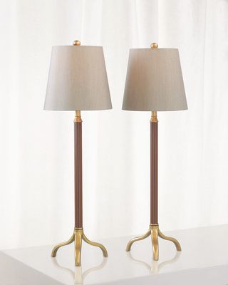 Portobello Buffet Lamps, Set of 2