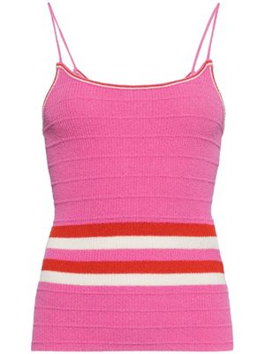 Ports 1961 bubble gum stripes top - Pink