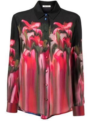 Ports 1961 floral-print silk shirt - Multicolour