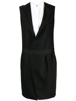 Ports 1961 sleeveless blazer-style dress - Black