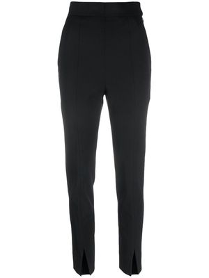 Ports 1961 zipped skinny-cut trousers - Black