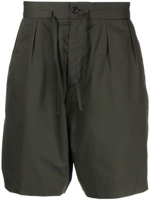 Ports V drawstring-fastening knee-length shorts - Green