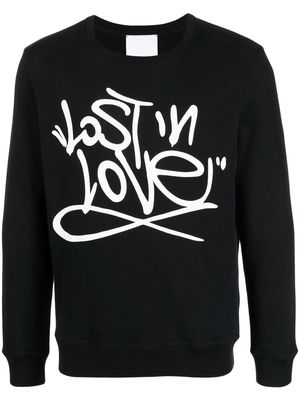 Ports V Lost In Love knit jumper - Black