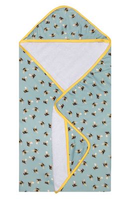 Posh Peanut Spring Bee Hooded Towel