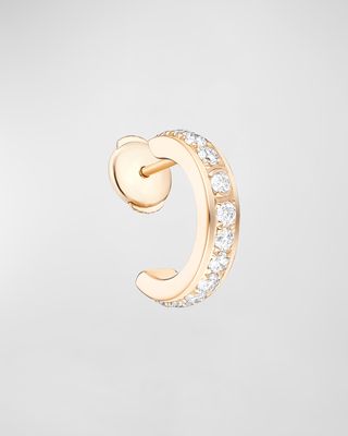 Possession 18K Rose Gold Diamond Single Earring