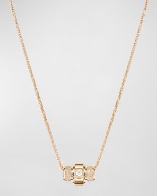 Possession Palace 18K Rose Gold Diamond Pendant Necklace