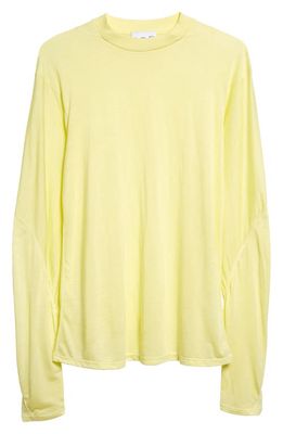 POST ARCHIVE FACTION 5.0 Right Long Sleeve T-Shirt in Yellow
