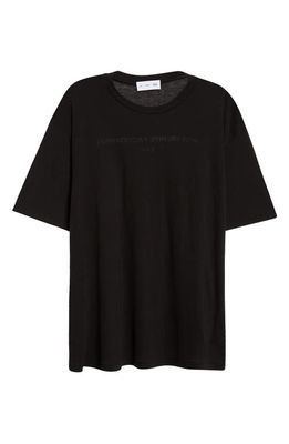 POST ARCHIVE FACTION 5.0 Right T-Shirt in Black