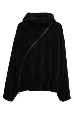 POST ARCHIVE FACTION 5.1 Center Hoodie in Black