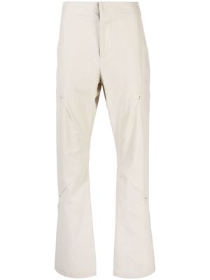 Post Archive Faction 5.1 diagonal pockets straight-leg trousers - Neutrals