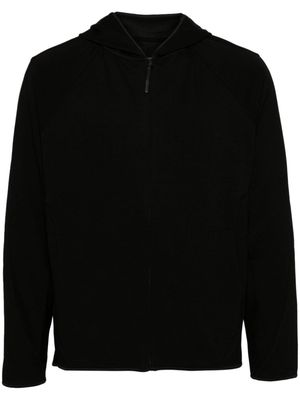 Post Archive Faction long-sleeve hooded jacket - Black