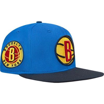 Post Men's Pro Standard Royal Brooklyn Nets Any Condition Snapback Hat