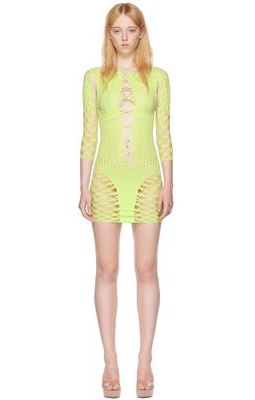 Poster Girl Green Lola Minidress