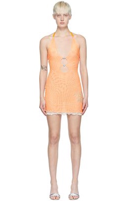 Poster Girl Orange Gretchen Mini Dress