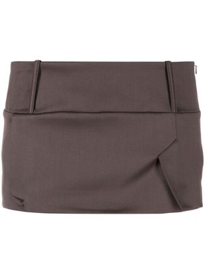 POSTER GIRL Suzan Micro mini skirt - Brown
