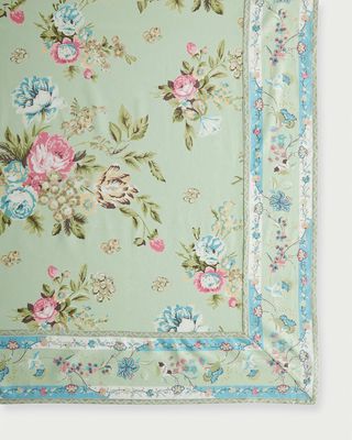 Potpourri Celadon Tablecloth, 60x90