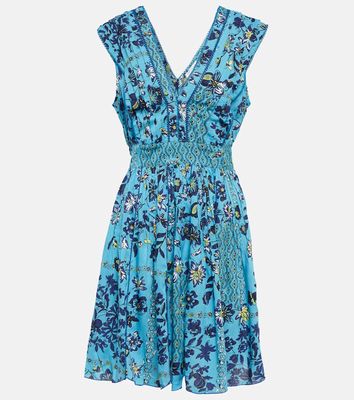 Poupette St Barth Agnes floral minidress