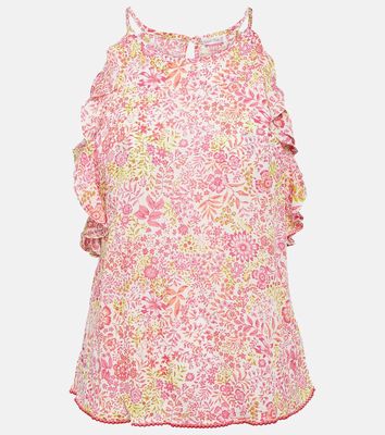 Poupette St Barth Alida floral top