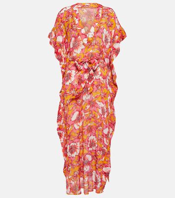 Poupette St Barth Andrea floral kaftan