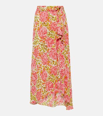 Poupette St Barth Bilitis floral wrap skirt