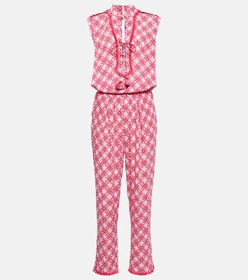 Poupette St Barth Donna printed jumpsuit