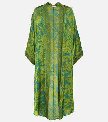 Poupette St Barth Erica floral kaftan