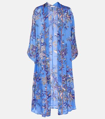 Poupette St Barth Erica floral robe