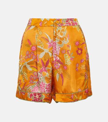 Poupette St Barth Isabelle floral shorts