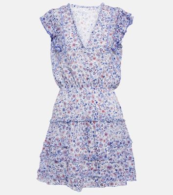 Poupette St Barth Paulina floral minidress