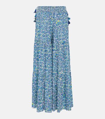 Poupette St Barth Soledad floral wide-leg pants