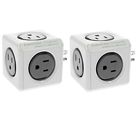 PowerCube Orignial Modular 5-Socket System 2 Pack