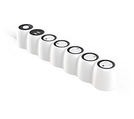 PowerCurve 3.4 5-Outlet Rotating Strip with 3.4 A 2-Port USB