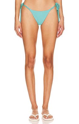 PQ Mila Tie Teeny Bikini Bottom in Teal