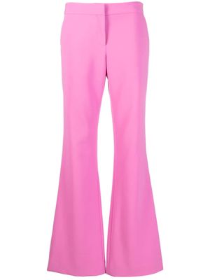 Prabal Gurung high-waisted flared trousers - Pink