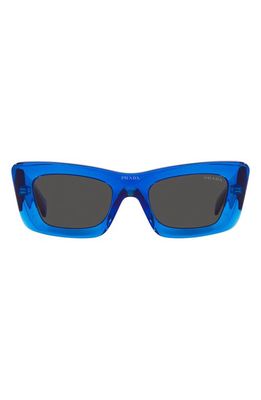 Prada 50mm Square Sunglasses in Blue