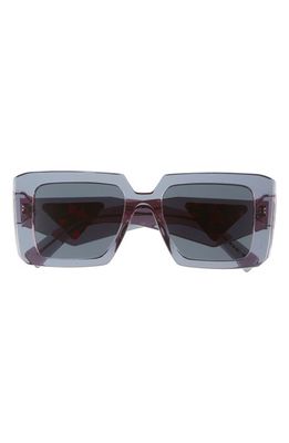 Prada 51mm Square Sunglasses in Dark Grey