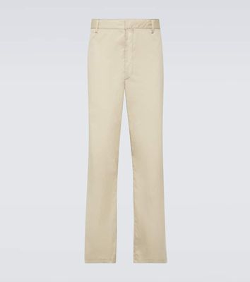 Prada Cotton-blend straight pants
