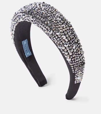 Prada Crystal-embellished headband