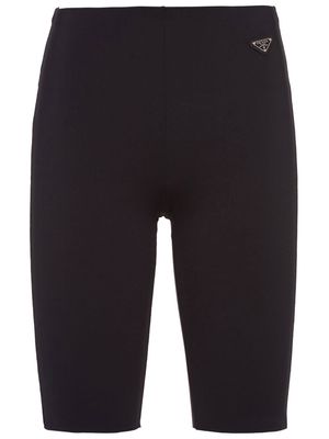 Prada cycling jersey shorts - Black