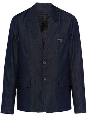 Prada denim blazer jacket - Blue
