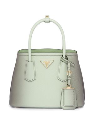 Prada Double Saffiano leather mini bag - Green