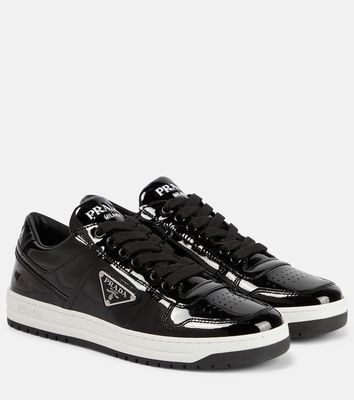 Prada Downtown patent leather sneakers