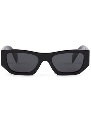 Prada Eyewear cat-eye logo-engraved sunglasses - Black