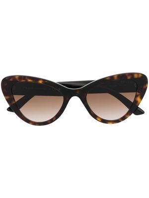 Prada Eyewear cat-eye sunglasses - Brown