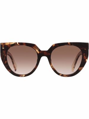 Prada Eyewear Collection cat-eye frame sunglasses - Brown