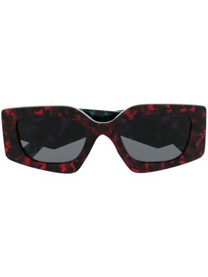 Prada Eyewear colour-block tortoiseshell-effect sunglasses - Black
