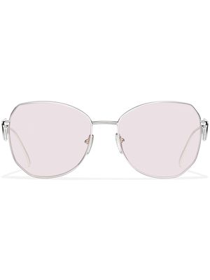 Prada Eyewear colour-changing lens sunglasses - Silver